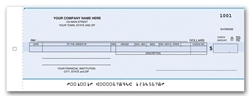 Payroll/Cash Disbursement Center Write Check with Carbon Strip