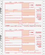 1099-NEC 4-part Carbonless Forms