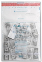 19" x 29" Heavy Duty Clear Currency Bag