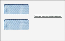 W-2 2up 2-Wide Double Window Envelope