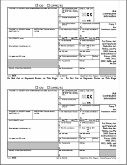 5498 [C] Trustee or Issuer Copy C - Laser Forms