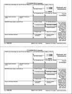 1099-DIV [B] Recipient Copy B - Laser Forms