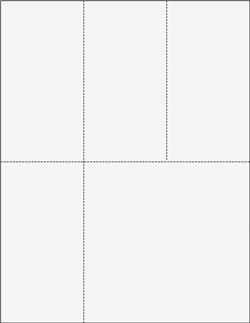 Universal Blank – 4-Up Laser Tax Forms