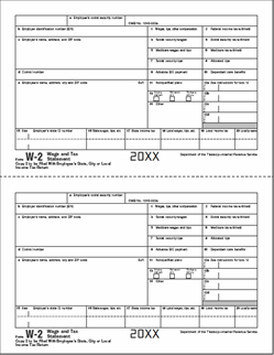 W-2 [2] Employee's State Copy 2 - Laser Forms