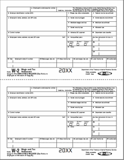 W-2  [C] Employee’s Record Copy C - Laser Forms