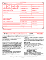 W-3 Transmittal of Wage and Tax Statements - Laser Forms