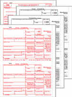 1099-MISC Preprinted Set 3-part