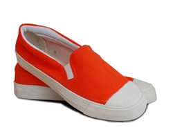 Canvas Slip-on Shoes with Toe Cap