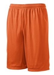 Mesh Shorts, Polyester, 9" Inseam