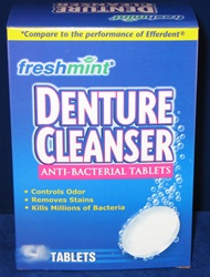 Denture cleanser tablets