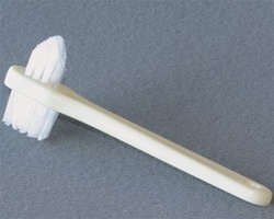 Denture toothbrush