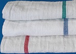 Herringbone cotton towels