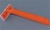 Single blade razor (orange handle)