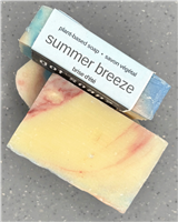 Summer Breeze Soap – Fresh, Beach-Inspired Citrus Bar with Amber and Musk Notes
