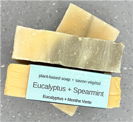 Eucalyptus & Spearmint Soap – Invigorating Mint & Herbal Bar for Skin and Senses