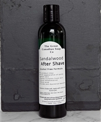 Sandalwood Aftershave for Men - 240 ml (8.1 fl oz)