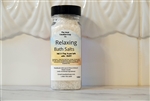 Relaxing Bath Salts - 100% Natural - 120 ml (4.1 fl oz) Bottle