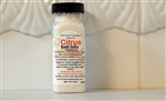 Citrus Soak Bath Salts - 120 ml (4.2 fl oz)
120 ml bottle of Citrus Soak Bath Salts - 100% Natural, blend of Tangerine, Grapefruit, Lime & Sweet Orange Essential Oils.