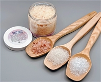 480 ml jar of Sleepy Time Bath Salts with Lavender and Himalayan Salt visuals.