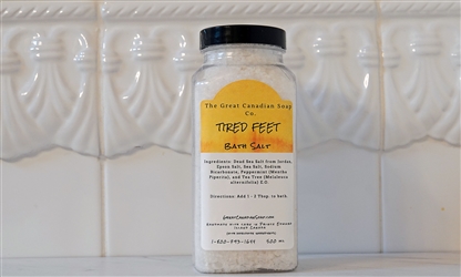 Tired Feet Foot Salts - 500 ml (16.9 fl oz)