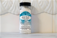 Pain Relief Bath Salts - 125 ml (4.2 fl oz(
Natural PR Wintergreen Bath Salts in 120 ml Bottle.