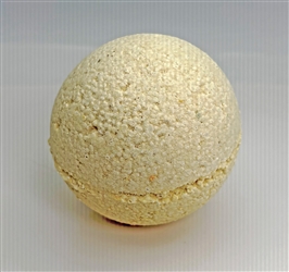 patchouli bath bomb yellow handmade in Canada