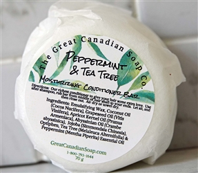 Peppermint & Tea Tree Conditioner Bar 70 g(2.5 oz)