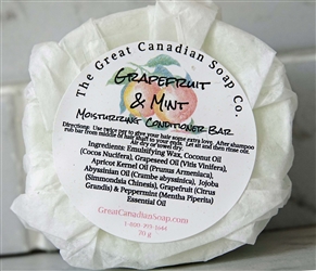 Grapefruit & Mint Conditioner Bar - 70 g (2.5 oz)