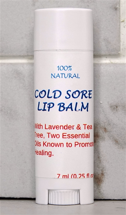 Lavender & Tea Tree Lip Balm - 100% Natural - 7 ml (0.2 fl oz) Roll-Up Tube