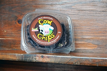 Cows - Cow Chips Dark Chocolate Covered Potato Chips - 150 g (for delivery within Canada only, not eligible for purchase for orders under $60)