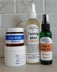 Winter Face Bundle - 100% Natural - 4 Items