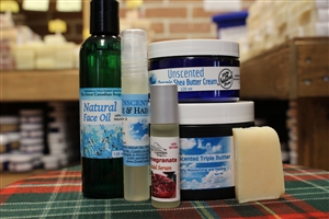 Spring Face & Body Repair Bundle - 100% Natural - 6 Items