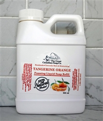Tangerine Orange Foaming Liquid Soap Refill 500 ml