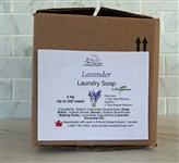 Laundry Soap Powder with Lavender in CARDBOARD BOX - 5 kg (11 lbs)