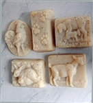 Animalia Molded Goat Milk Soap - Peppermint