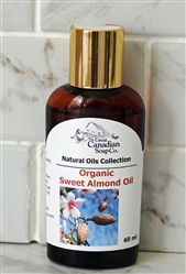 Organic Sweet Almond Oil - 60 ml (2.0 fl oz)