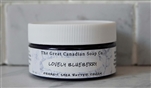 Blueberry Organic Shea Butter Cream - 100% Natural - 60 ml (2.0 fl oz) Jar