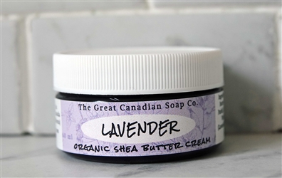 Lavender Organic Shea Butter Cream - 60 ml