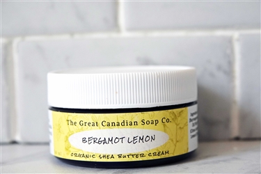 Bergamot Lemon Organic Shea Butter Cream - 60 ml