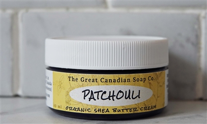 Patchouli Organic Shea Butter Cream - 60 ml