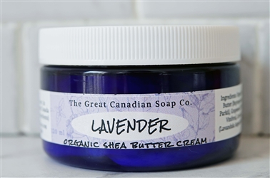 Lavender Organic Shea Butter Cream - 120 ml