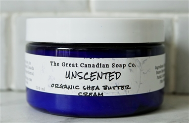 Unscented Organic Shea Butter Cream