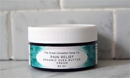 Pain Relief Organic Shea Butter Cream - 60 ml