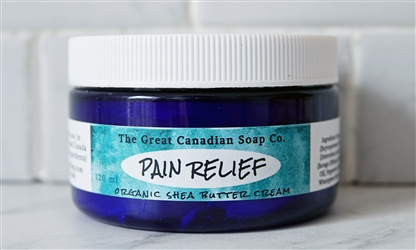 Pain Relief Organic Shea Butter Cream - 120 ml