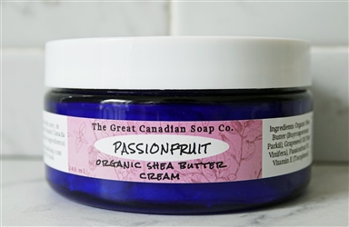 Passionfruit Organic Shea Butter Cream - 240 ml