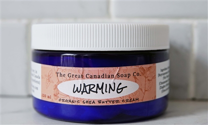 Warming Organic Shea Butter Cream - 120 ml