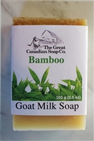 Bamboo Goat Milk Soap - Rectangle Bar 100 g