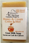 Honey and Cream Goat's Milk Soap