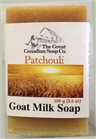 Patchouli Goat Milk Soap - Rectangle Bar 100 g
