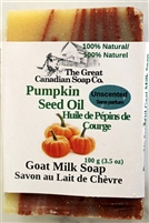Pumpkin Seed Oil Unscented Goat Milk Soap - 100 g